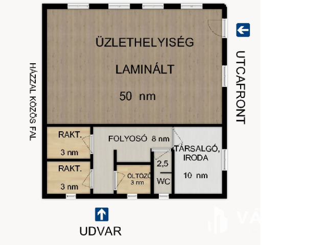 Mindszent központjától 5 perc sétára.