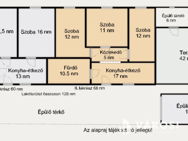 Két generációs 5 szobás családi ház Tápén