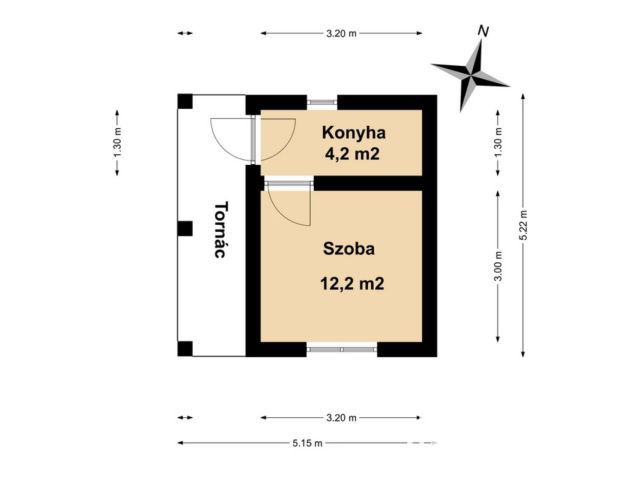 Kis zártkerti ház Debrecen Kondoroskertben
