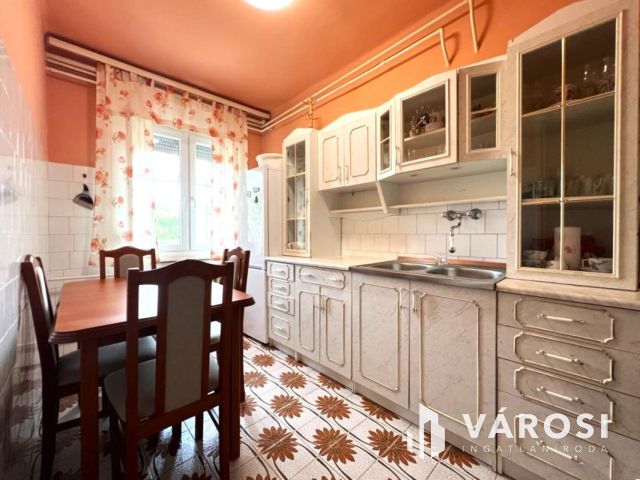 Belvárosi, társasházi lakás, kíváló adottságokkal garázzsal