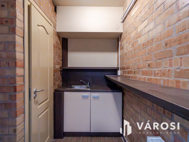 Üzlethelyiség a belvárosban, 200 nm-es panoráma terasszal