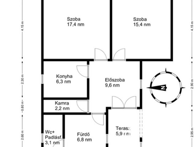Felújítandó családi ház Sand településen