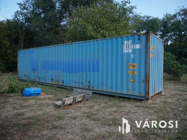 Lakókonténer telekkel szuper áron!