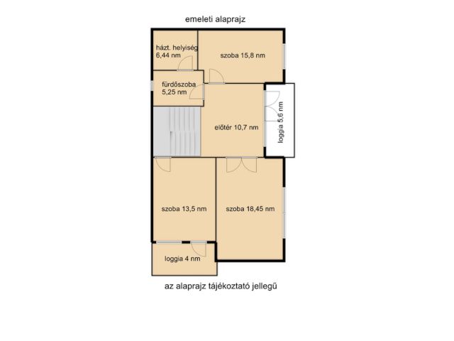 Tökéletes szerkezetű ház, tágas terekkel a Fürdőövezetben