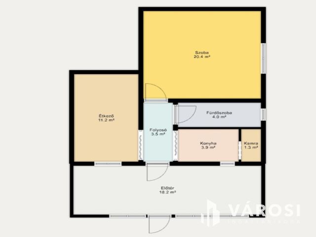 Kis lakás kis kerttel