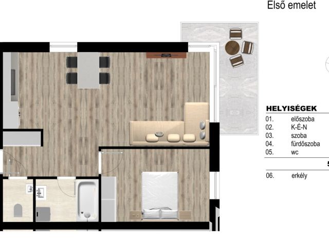 Debreceni Hatvan Utcai Kertben 1. Emeleti Új Lakás!!!