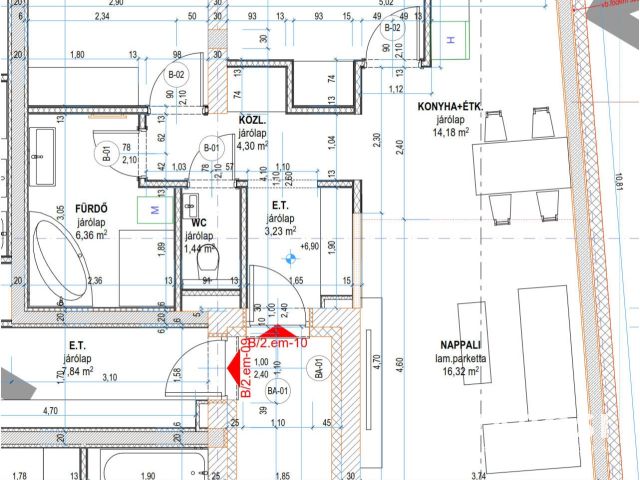 Debrecen belvárosában impozáns  lakás