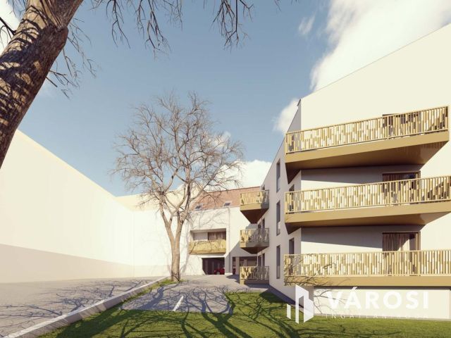 Nappali + 2 hálószobás, nagy teraszos, lakás (60+28,9 m²)