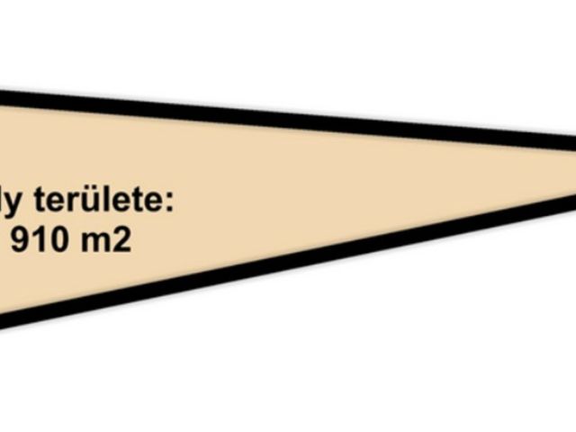 Napos út közelében telephely eladó.