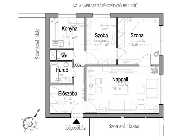 Eladó panellakás a Kistópart utca elején