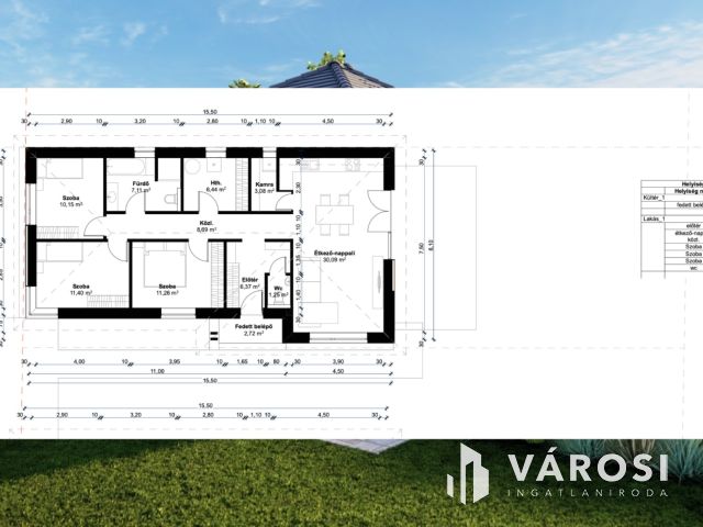 Új építésű, 95 m2-es családi ház a Paradicsomban