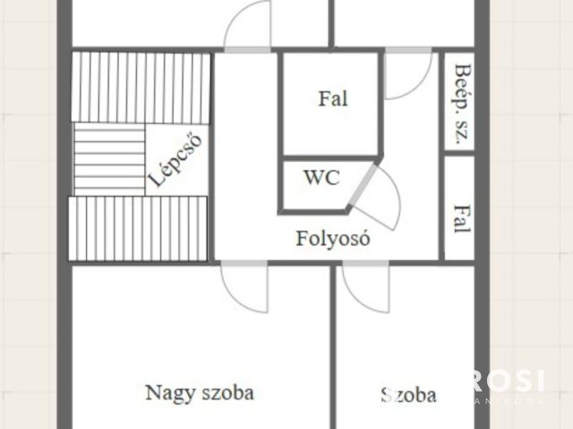 Nagyerdei tágas belső kétszintes lakás eladó