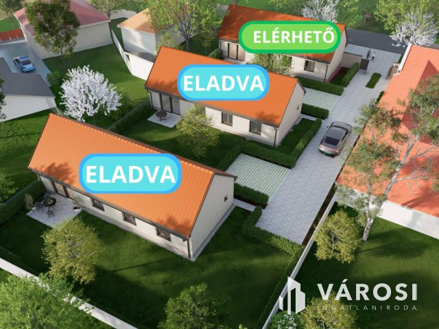 Új építésű, prémium, 91 m2-es családi ház kerttel eladó